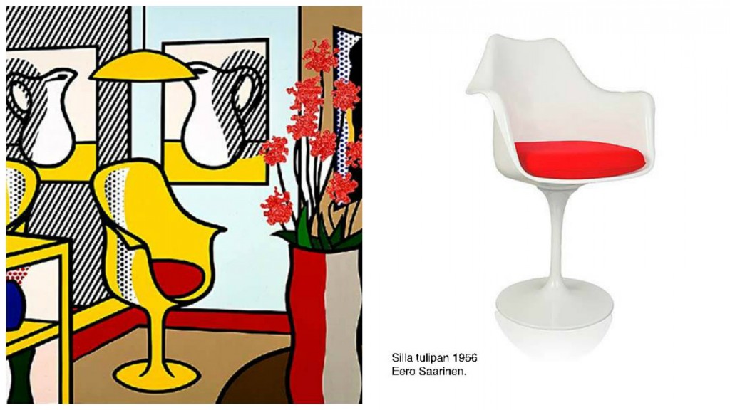 Roy Lichtenstein y el diseño de interiores madinusal