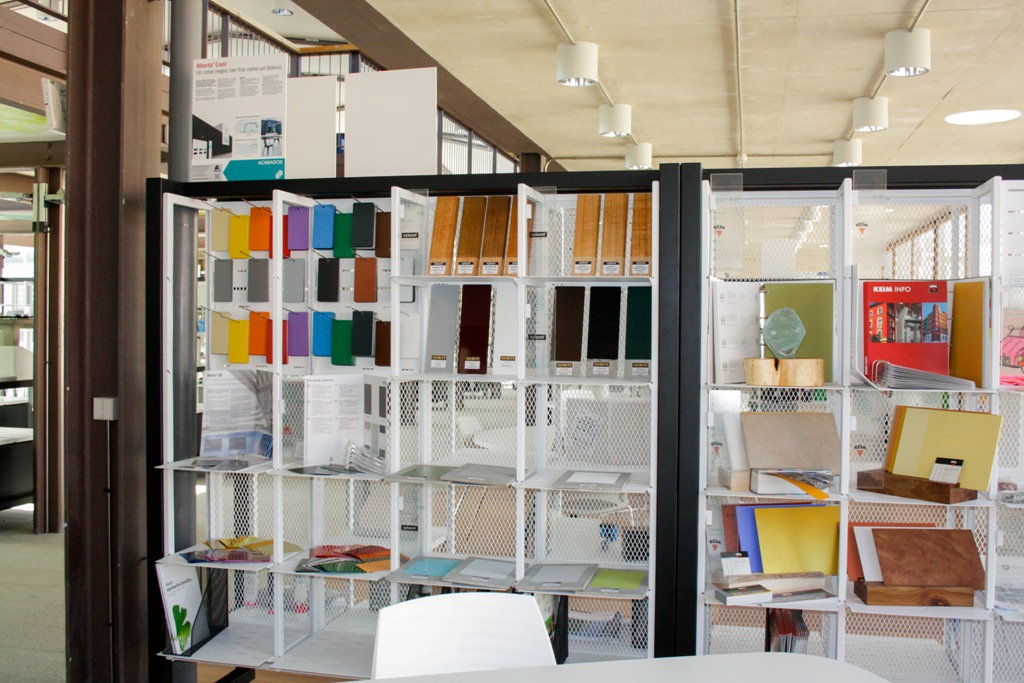 galeria de materiales coam colegio de arquitectos de Madrid
