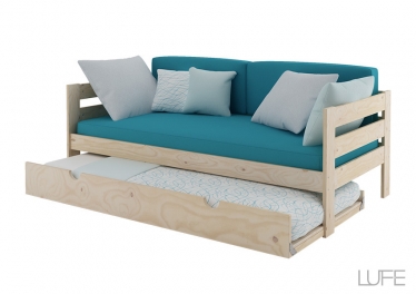 cama-nido-sofa-completa en madera barata de muebles lufe el ikea vasco