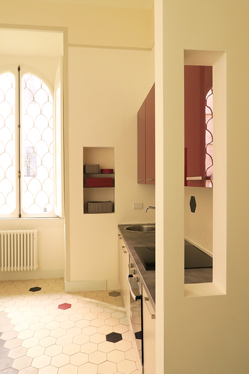 cucina reforma de apartamento en Roma. Francesca Bertuglia 