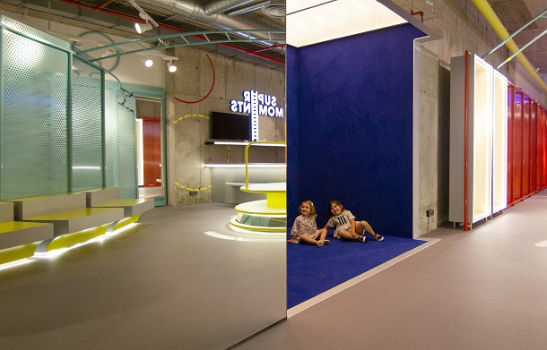supermoments nuevo concepto retail tienda infantil diseno de culdesac Centro comercial Aqua Valencia