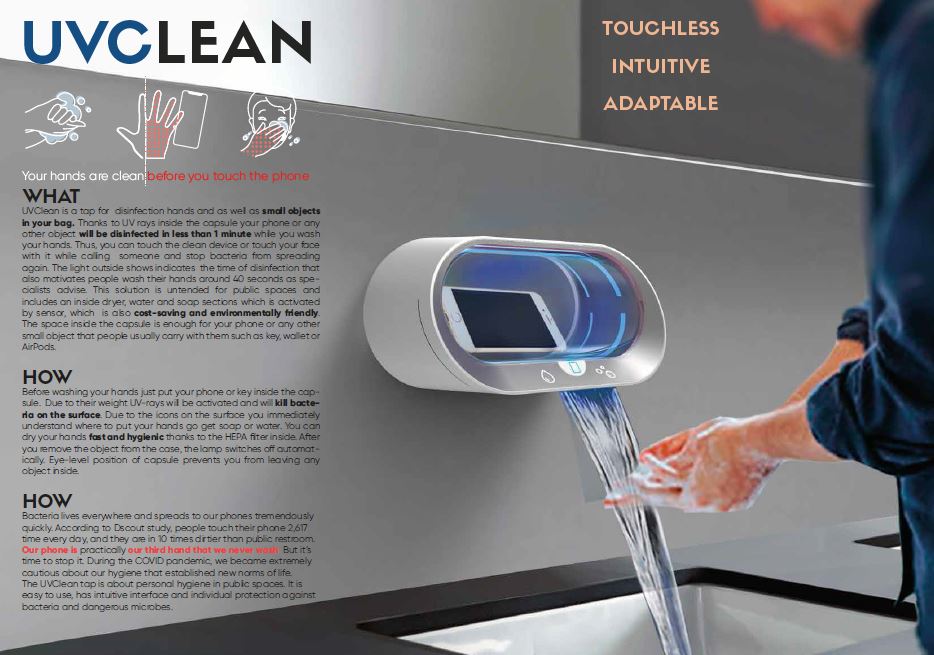 soluciones innovadores para mejorar la higiene y protección anti covid ganadoras del Concurso de diseño jumpthegap®