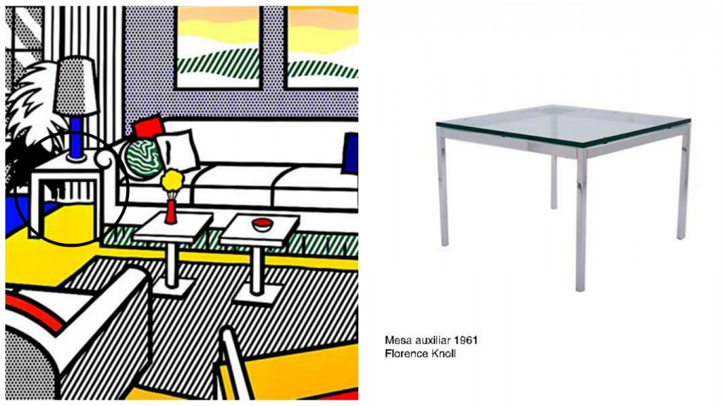 Lichtenstein y el diseño de interiores madinusal