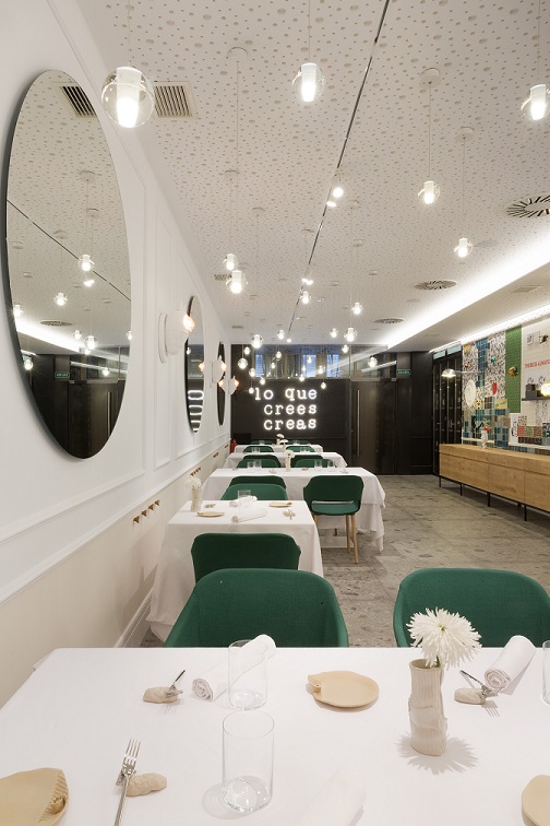 Restaurante en Logroño Juan Carlos Ferrando. Diseño interior