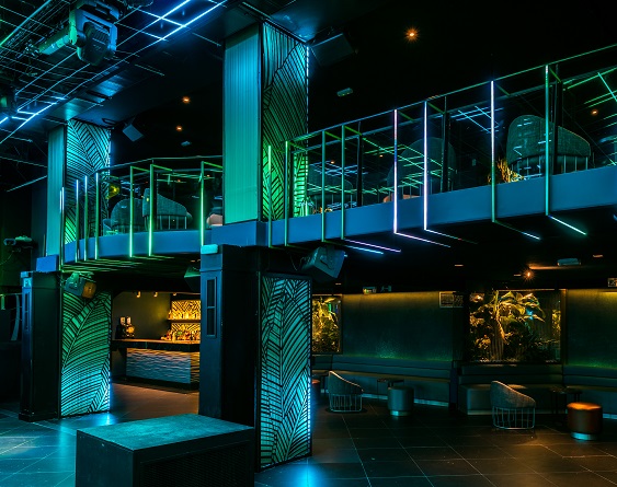  Sala Changó madrid Discoteca. Diseño Cuarto Interior. Iluminación Led 