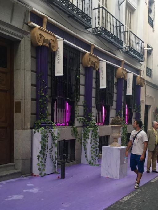 decoracción 2017. fachada Barrio de las Letras Madrid 2