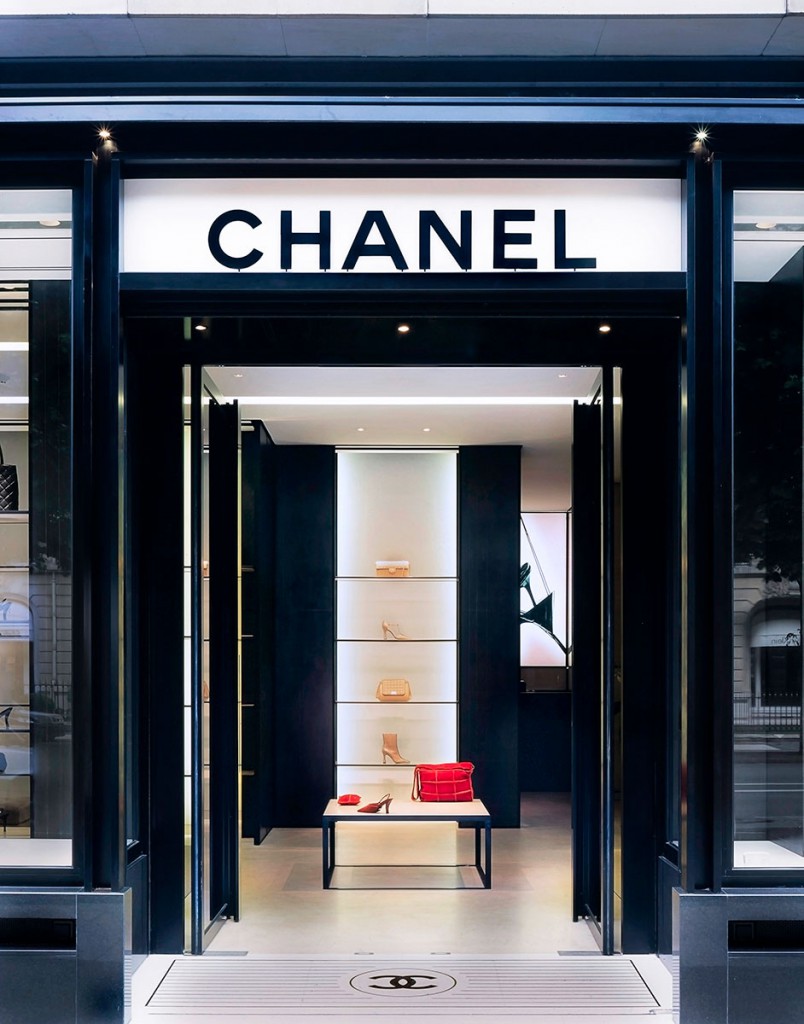 Tienda Chanel David Cardelús: fotografia de arquitectura e interiorismo