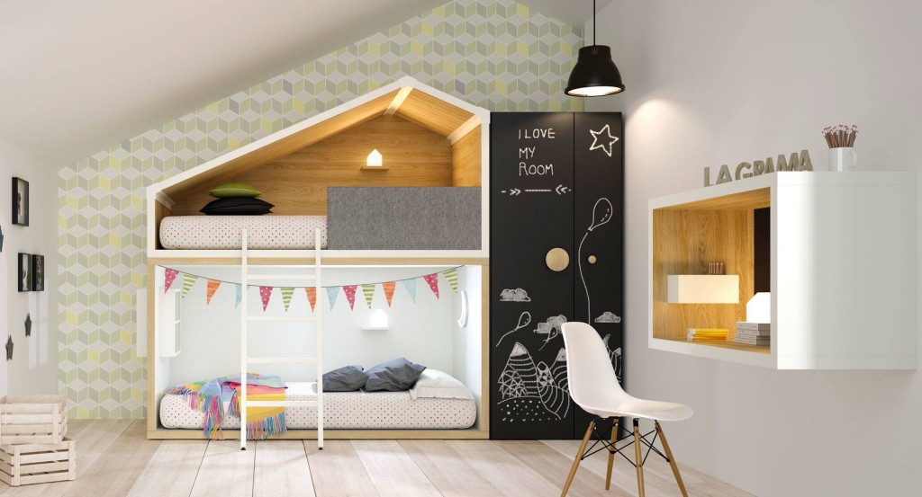 litera-cottage lagrama Dormitorios juveniles con estilo