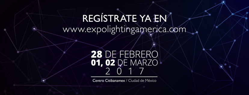 registrarse expo lighting america 2017